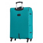 Чемодан 100% нейлон REDMOND®️, бирюзовый, большой L (95/109л)