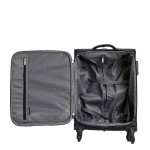 Чемодан 100% нейлон REDMOND®️, черный, ручная кладь S (37л)