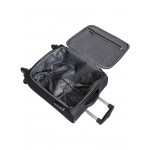 Чемодан 100% нейлон REDMOND®️, черный, ручная кладь S (37л)