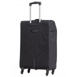 Чемодан 100% нейлон REDMOND®️, черный, средний M (64/74л)