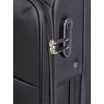 Чемодан 100% нейлон REDMOND®️, черный, большой L (95/109л)