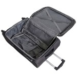 Чемодан 100% нейлон REDMOND®️, черный, большой L (95/109л)