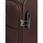 Чемодан 100% нейлон REDMOND®️, коричневый, ручная кладь S (37л)