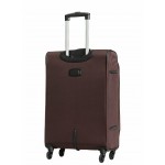 Чемодан 100% нейлон REDMOND®️, коричневый, средний M (64/74л)
