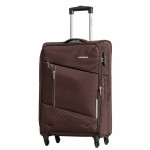 Чемодан 100% нейлон REDMOND®️, коричневый, средний M (64/74л)