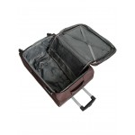 Чемодан 100% нейлон REDMOND®️, коричневый, средний M (64/74л)