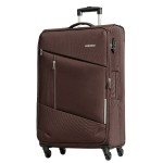 Чемодан 100% нейлон REDMOND®️, коричневый, большой L (95/109л)