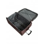 Чемодан 100% нейлон REDMOND®️, коричневый, большой L (95/109л)