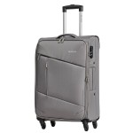 Чемодан 100% нейлон REDMOND®️ серый, средний M (64/74л)