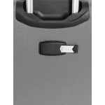 Чемодан 100% нейлон REDMOND®️ серый, ручная кладь S (37л)