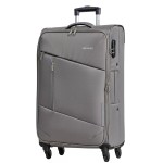 Чемодан 100% нейлон REDMOND®️ серый, большой L (95/109л)