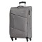 Чемодан 100% нейлон REDMOND®️ серый, большой L (95/109л)