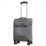 Чемодан 100% нейлон REDMOND®️, темно-серый, ручная кладь S (39л)