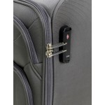 Чемодан 100% нейлон REDMOND®️, темно-серый, ручная кладь S (39л)