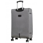 Чемодан 100% нейлон REDMOND®️, темно-серый, большой L (95/109л)