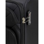 Чемодан 100% нейлон REDMOND®️, черный, ручная кладь S (35л)