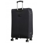 Чемодан 100% нейлон REDMOND®️, черный, большой L (102/117л)