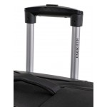 Чемодан 100% нейлон REDMOND®️, черный, большой L (102/117л)