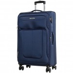 Чемодан 100% нейлон REDMOND®️, темно-синий, большой L (95/109л)
