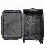 Чемодан 100% нейлон REDMOND®️, темно-синий, большой L (95/109л)