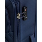 Чемодан 100% нейлон REDMOND®️, темно-синий, большой L (95/109л)