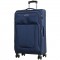 Чемодан 100% нейлон REDMOND®️, темно-синий, большой L (95/109л)