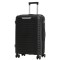 Чемодан 100% полипропилен REDMOND®️, черный средний M (69л)