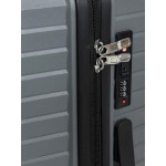 Чемодан 100% полипропилен REDMOND®️, серый средний M (69л)