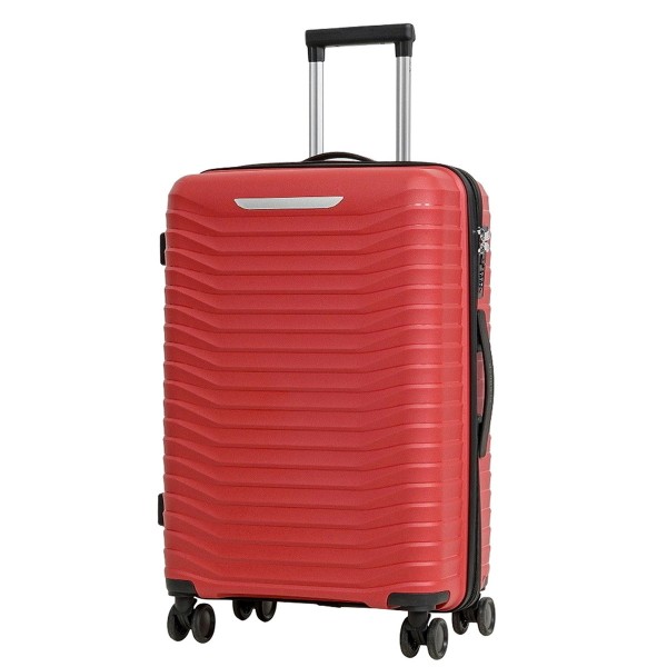 Чемодан 100% полипропилен REDMOND®️, красный средний M (69л)