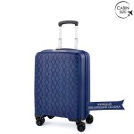 Комплект чемоданов "Verage" коллекция DIAMOND темно-синий, размеры (S+/M+/XL)