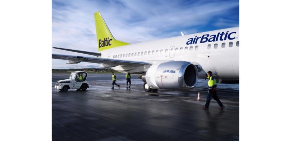 Авиакомпания airBaltic стартуют от 14 евро за полет в одну сторону