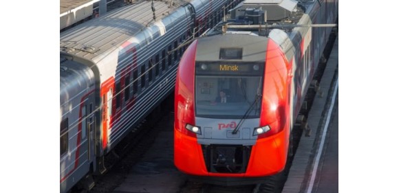 Скоростные поезда Ласточки из Минска в Москву