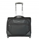 Чемодан полиэстер 2520D+PU/тефлон "Verage" CHICAGO черный, ручная кладь S (40л)