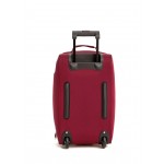 Сумка дорожная на колесах L`case®️ Boston, бордовая 49 см. (39л)