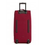 Сумка дорожная на колесах L`case®️ Boston, бордовая 69 см. (79л)