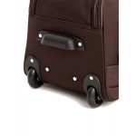 Сумка дорожная на колесах L`case®️ Boston, коричневая 49 см. (39л)