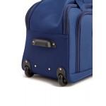 Сумка дорожная на колесах L`case®️ Vienna, темно-синяя 64 см. (73л) Сумка дорожная на колесах L`case®️ Vienna, темно-синяя 64 см. (73л)
