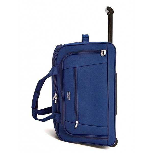 Сумка дорожная на колесах L`case®️ Vienna, темно-синяя 64 см. (73л) Сумка дорожная на колесах L`case®️ Vienna, темно-синяя 64 см. (73л)